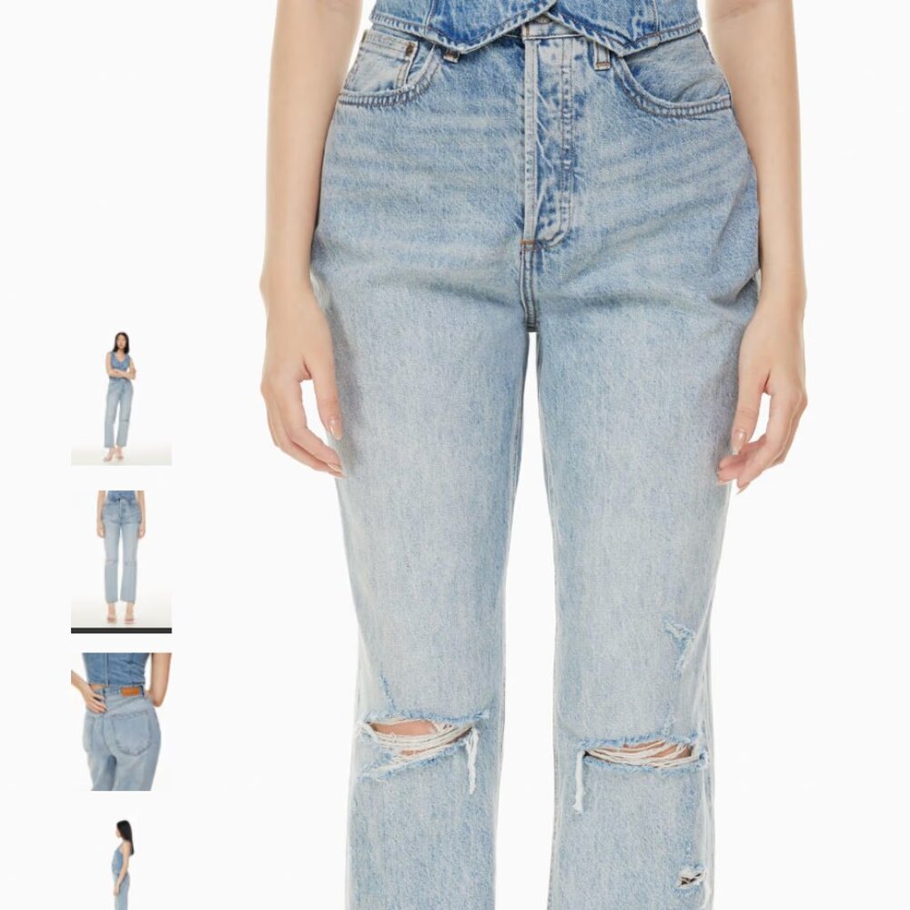 Denim Forum's Joni High Rise Loose - 29 L x 26 W
